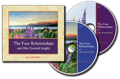 The Four Relationships audio book CD image