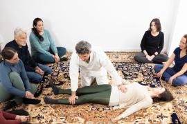 Breema Class with Instructor and Students 
