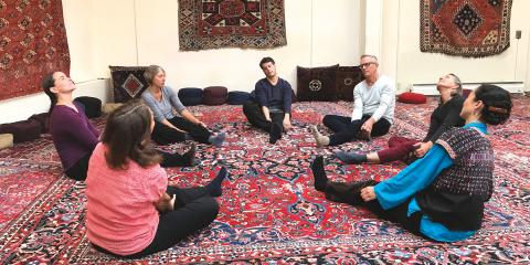 Self-Breema class at the Breema Cnter