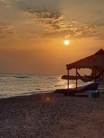 Sunset at Castle Beach, Sinai, Egypt