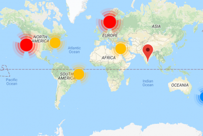 Map of Breema Around the World