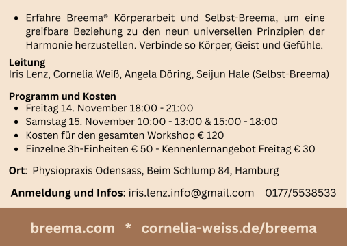 Hamburg Nov. 2025 - 2