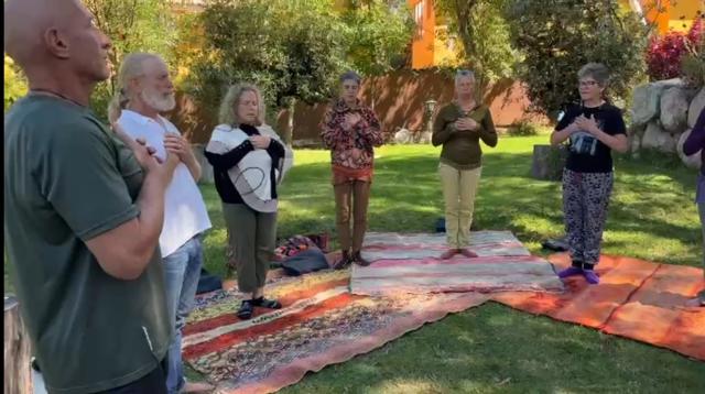 Self Breema class outdoors 